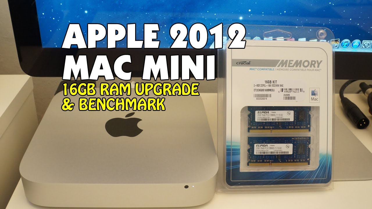 what is the maximum ram for mac mini 2012
